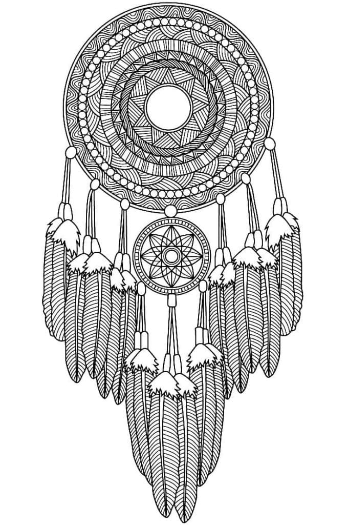 Mandalas Attrape rêves 15